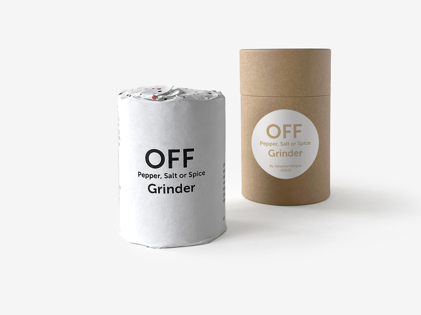 Off pepper mill