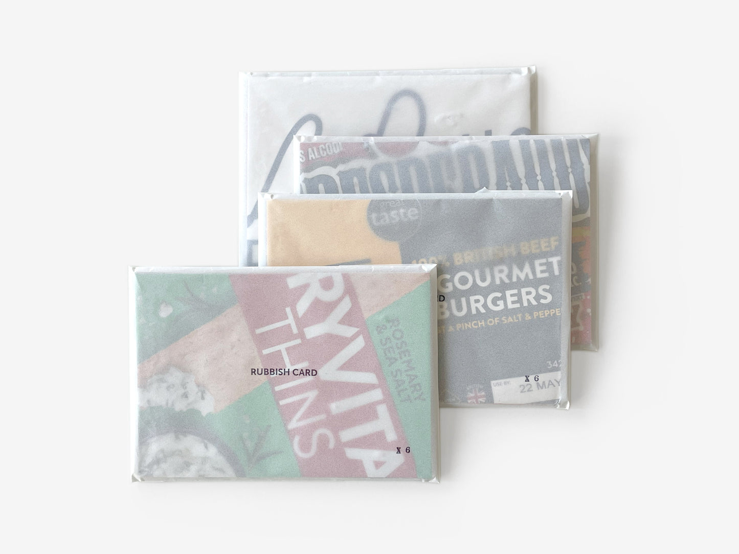 Rubbish Cards (x6)